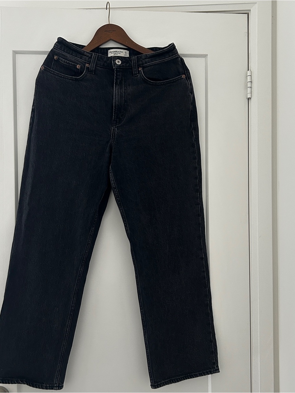 Classic High-Waist Black Women's Jeans